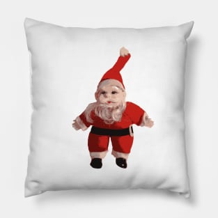 Santa Claus. New Year, Christmas, holiday. Character, fairy tale Pillow