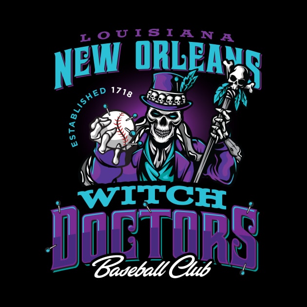 New Orleans Witch Doctors by MindsparkCreative