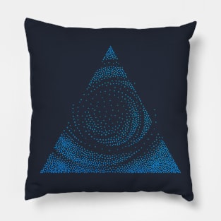 Triangle Particles Pillow