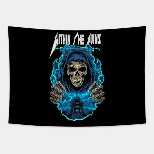 WITHIN THE RUINS MERCH VTG Tapestry