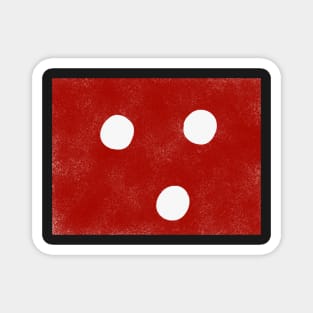 Red Polka Dot Magnet