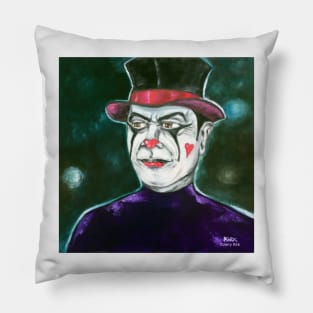 'PORTRAIT OF THE HARLEQUIN IN MIDDLE-AGE' Pillow