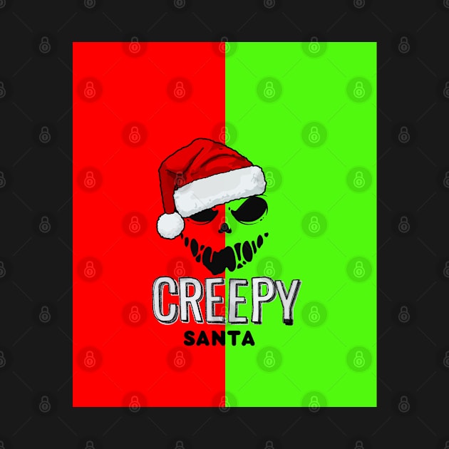 CREEPY SANTA by O.M design