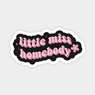 Little Miss Homebody Waterproof Sticker Kindle Lover Book Lover Sticker Bookish Vinyl Laptop Decal Booktok Gift Journal Stickers Reading Present Smut Library Spicy Reader Read Magnet