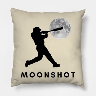 Moonshot- a towering homerun baseball design Pillow