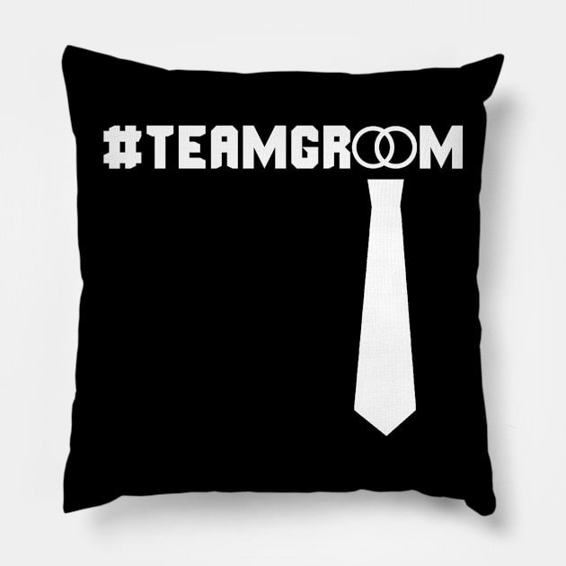 #TeamGroom Pillow by Design5_by_Lyndsey