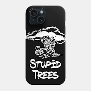 Stupid trees disc golf Phone Case