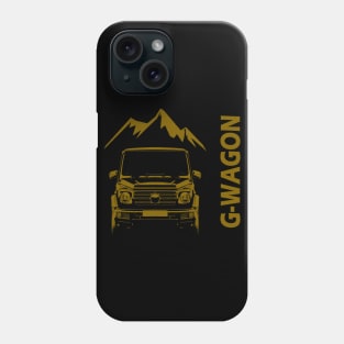 G wagon br463 gold Phone Case