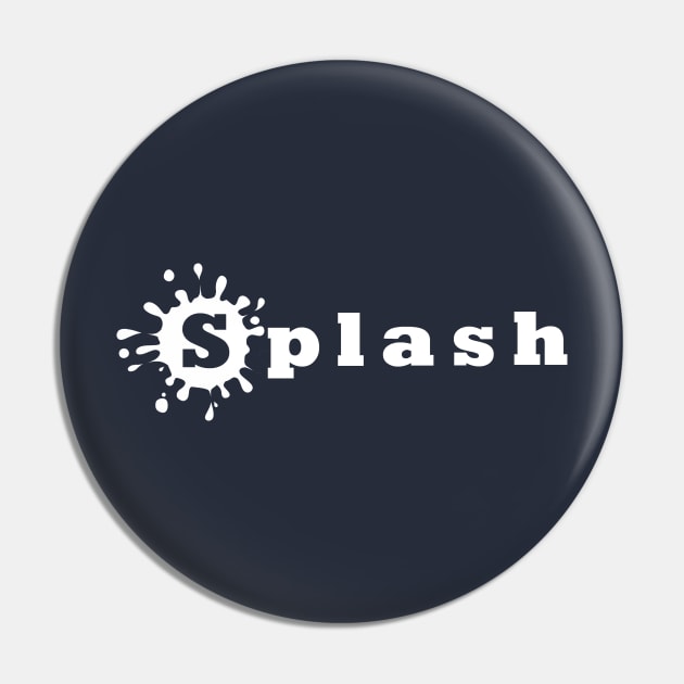 Splashed my splash tee Pin by elio