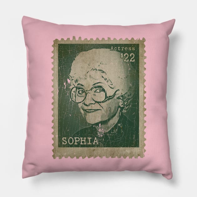 Sophia Petrillo Pillow by Chillashop Artstudio