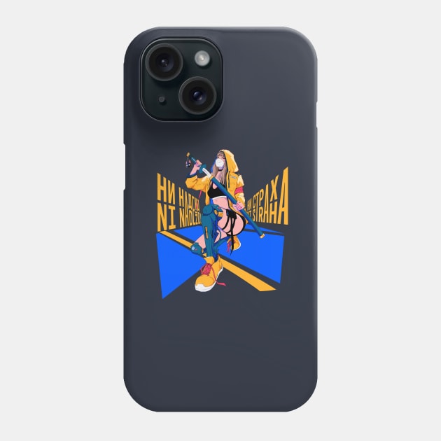 Teen cyborg Phone Case by no halo