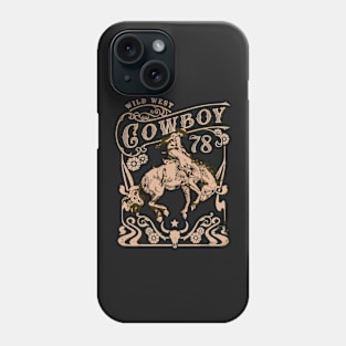 Wild West Legendary Cowboy Rodeo Phone Case