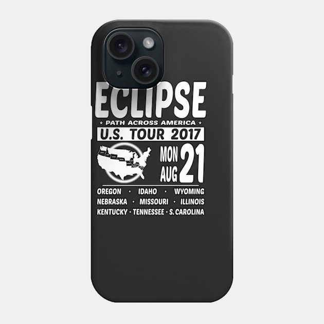 Eclipse US Tour 2017 Phone Case by EthosWear