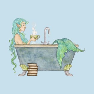 Mermaid in bath T-Shirt