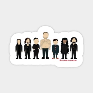 The Umbrella Academy Simple Style Characters Magnet