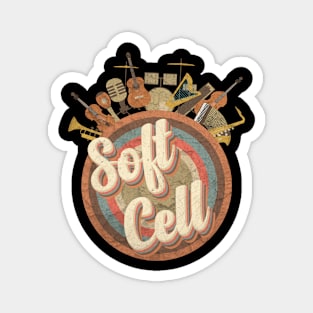 Music Tour Vintage Retro // Soft Cell Magnet