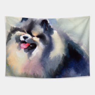 Keeshond Pop Art - Dog Lover Gifts Tapestry