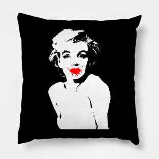 Marilyn Monroe Slipstick Pillow