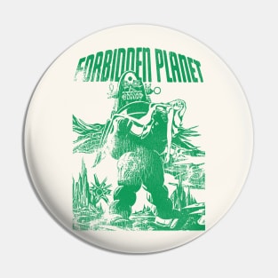 Forbidden Planet / Retro 50s Sci Fi Film Pin