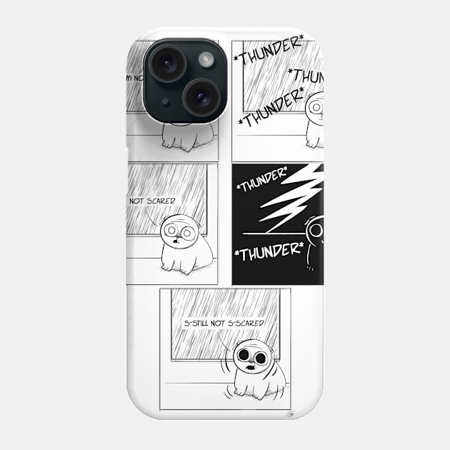 Inkberry Comics: Thunder Phone Case by hollydoesart
