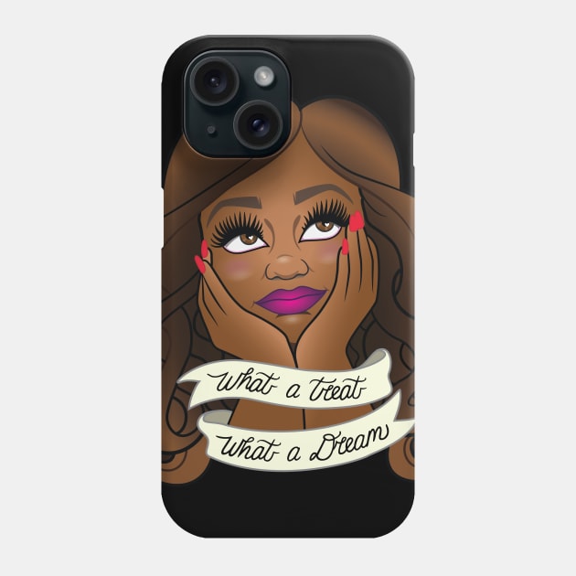 What a Treat! What a Dream Phone Case by Nicole Byer 