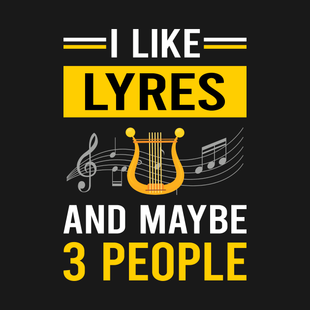 3 People Lyre by Bourguignon Aror