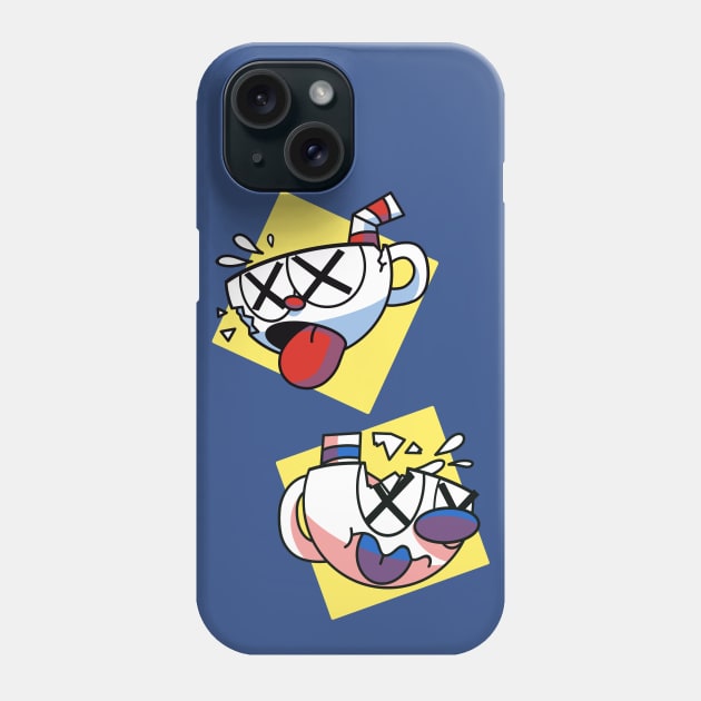 Cup Brothers Phone Case by TASCHE