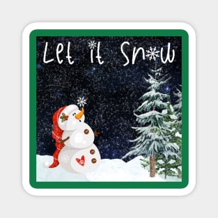 Let it Snow Magnet