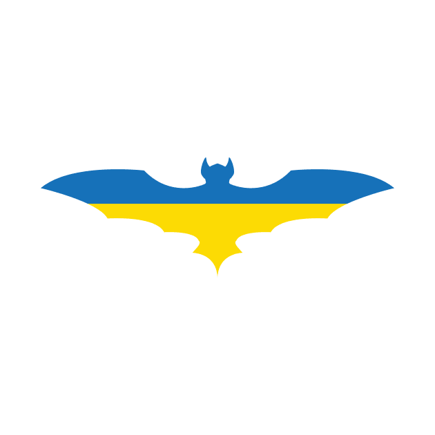 Ukrainian Bat Flag by Wickedcartoons