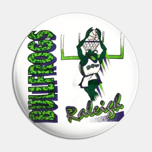 Raleigh bullfrogs Pin