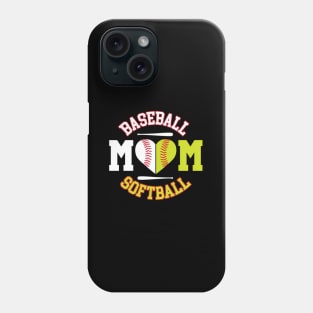 Softball Baseball Mom Ball Mom Phone Case