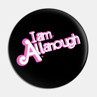 Pinky I'm Allanough Funny pink A letter Tee For Men Women Pin