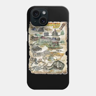 Goonies Map Phone Case