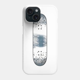 Distressed Skateboard T-Shirt Phone Case