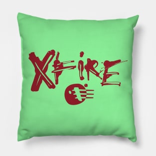 Xfire Graffiti Graphic Pillow