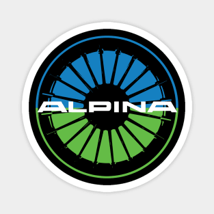 ALPINA Wheel Design Magnet