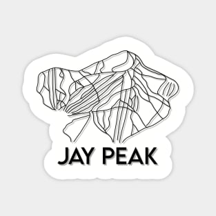 Jay Peak VT Trail Map | Jay Peak Ski Resort Trails Magnet