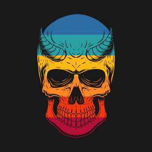 Skull With Horns T-Shirt