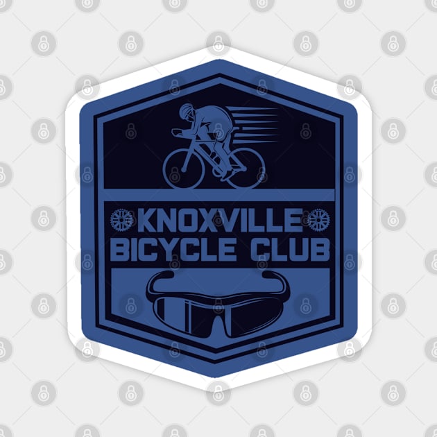 Knoxville bicycle club - Funny gift for cyclist fan. Perfect present for mom mother dad father friend him or her Magnet by SerenityByAlex