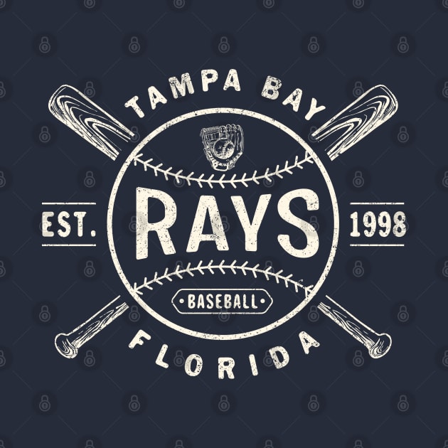 Vintage Tampa Bay Rays1 by Buck Tee by Buck Tee