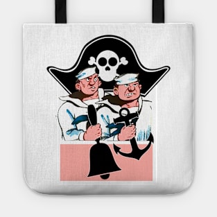 Marines with bell and pirate hat Tote