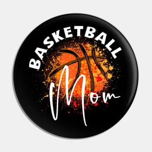 Basketball Mom Tee Mother'S Day Mama Mother Holiday Pin