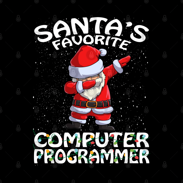 Santas Favorite Computer Programmer Christmas by intelus