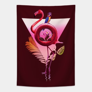 Flamingo Tapestry