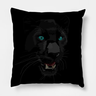 Panter in white Pillow