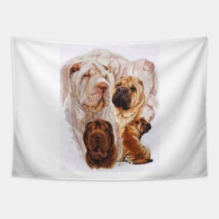 Chinese Shar Pei Medley Tapestry