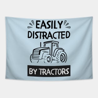 Easily distracted by tractors Tapestry