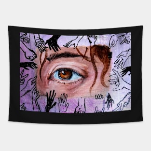 eye of the beholder Tapestry