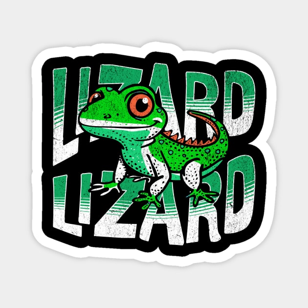 Lizard-Lizard-Lizard-Meme Magnet by ArtistTee ⭐⭐⭐⭐⭐