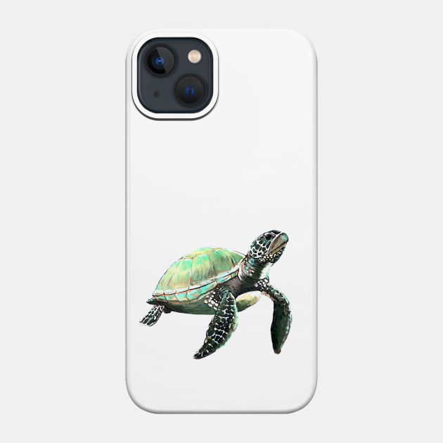 Dude. - Sea Turtle - Phone Case